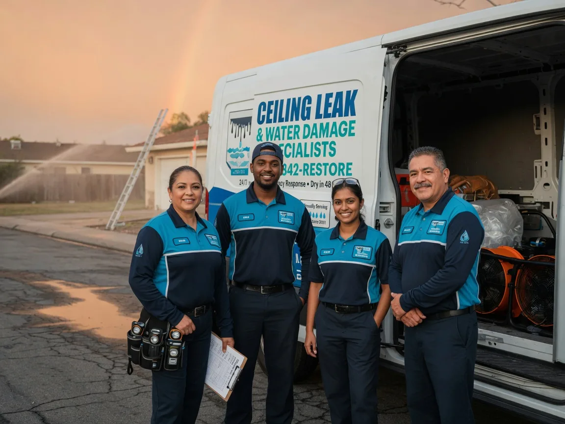 Ceiling Leak Cleanup company in Buckholts, TX